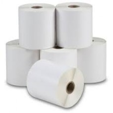 75mmx50mm Blank White Paper Labels, 1"Core, 1 Roll - 1000 Pcs