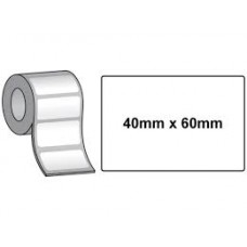 40x60mm White Paper Label