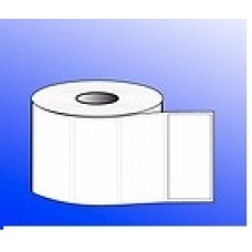 100mmX38mm -  White Polyester Label, 1"Core, 1 Roll - 1000 Pcs