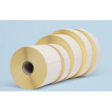 100mmx50mm Blank White Paper Labels, 1"Core, 1 Roll - 1000 Pcs