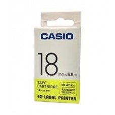 Casio 18 m.m Fluorescent Label Printer Tape
